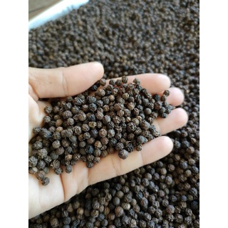 พริกไทย พริกไทยดำ BlackPeper 100 กรัมพริกไทยออแกนิกตากแดดจัดอย่างดีหอมจัดเผ็ดร้อนเหมาะแก่การทำอาหาร