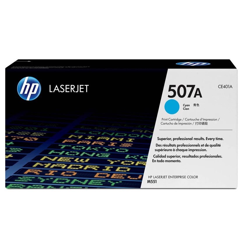 HP Toner 507A ( CE401A ) Cyan