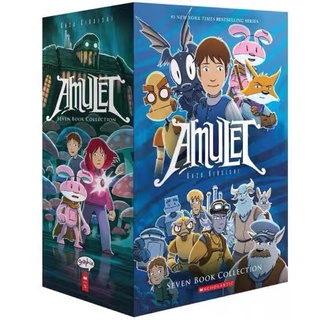 Amulet Comic Series Book 1-7 Collection Full Color, Aged 8-12