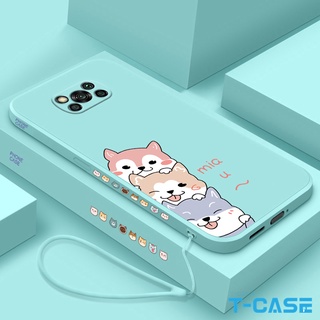 เคส Poco X3 Pro Poco X3 NFC Poco X3 Poco X3 GT Poco X4 GT Silicone Soft Case Lovely dog Case TGG