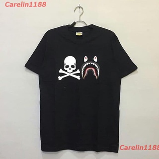 【ผ้าฝ้ายแท้】Carelin1188 2022 เสื้อยืดพิมพ์ลาย 30 Distro Mastermind X A Bathing Ape Plain Bape สําหรับผู้หญิง discount
