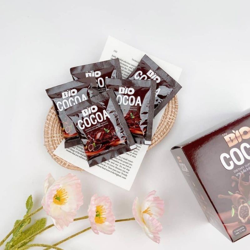 ไบโอ โกโก้ มิกซ์  Bio Cocoa Mix 1 กล่อง มี 12 ซอง