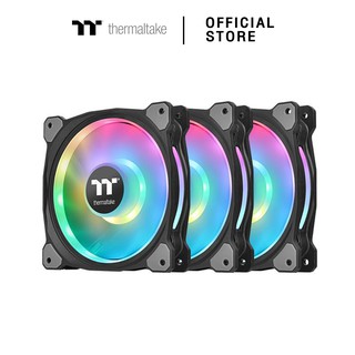 Thermaltake Riing Duo 12 RGB Radiator Fan TT Premium Edition (3-Fan Pack) - CL-F073-PL12SW-A