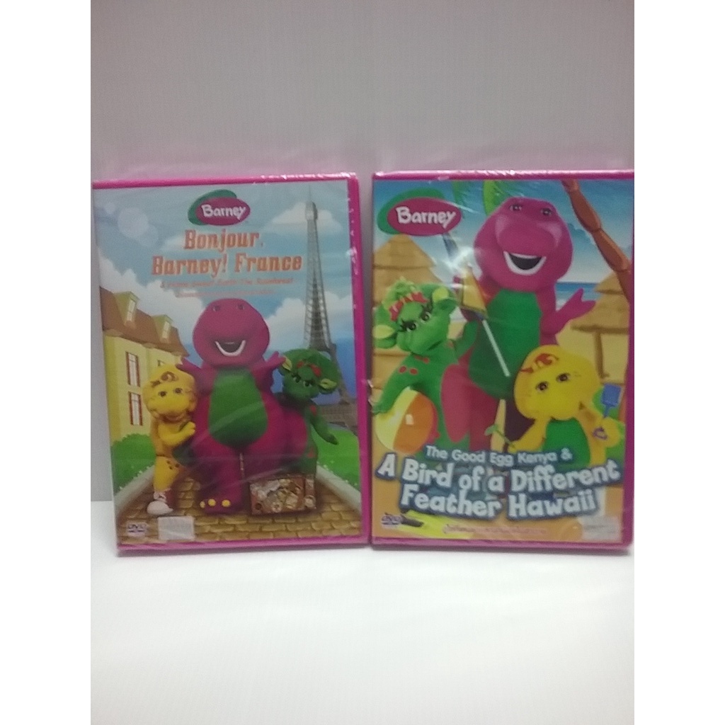 การ์ตูน Barney บาร์นี่ ไดโนเสาร์สีม่วง DVD 2 ภาษาแผ่นแท้มาสเตอร์ไม่แกะพลาสติก
