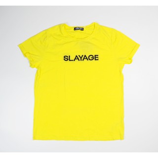 เสื้อยืดผ้านุ่ม สีเหลือง สวย
