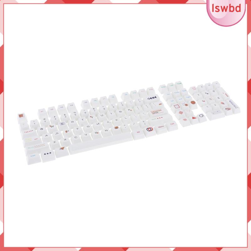 [ Time price ] ปุ่มกดคีย์บอร์ด OEM PBT 108 คีย์ สําหรับคีย์บอร์ด Mechanical