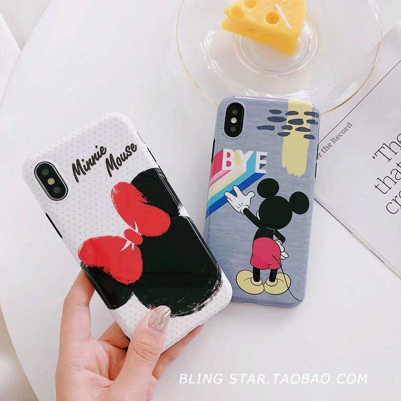 Minnie Mouse โบว์แดง Minnie Mouse แถบฟ้า Minnie Mouse โบว์ชมพู Mickey Mouse