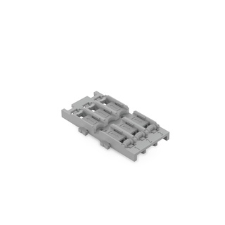 WAGO Mounting carrier; 3-way; for inline splicing connector with lever