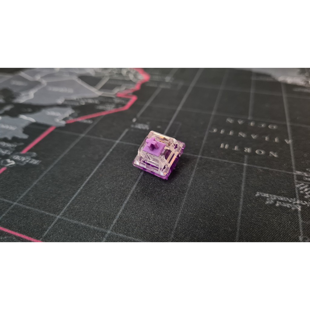 Everglide Crystal Purple (x1) Tactile Switch Mechanical Keyboard Switch สวิทช์คีย์บอร์ด