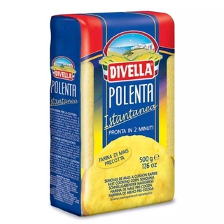 ดิเวลล่า แป้งข้าวโพดอิตาลี Divella Polenta Corn Flour 500g.