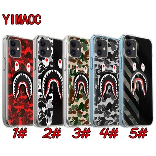 เคสโทรศัพท์มือถือแบบนิ่ม ลายฉลาม bape 6U สําหรับ VIVO Y91 Y93 Y95 Y91C V21 Y21 Y21S Y33S Y31 Y51