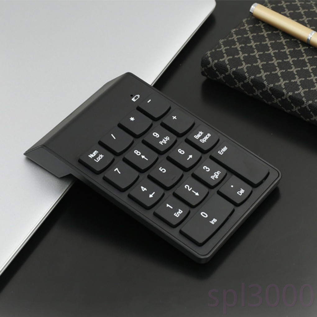 SPL-Wireless 2.4G Mini Numeric Keypad 18 Keys Number Pad Replacement ...