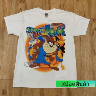 SPACE JAM X TUNE SQUAD JERSEY DTG (DIGITAL TO GARMENT) เสื้อ Gildan สกรีนดิจิตอล คมชัด เสื้อวง เสื้อทัวร์ ลายการ์ตูน