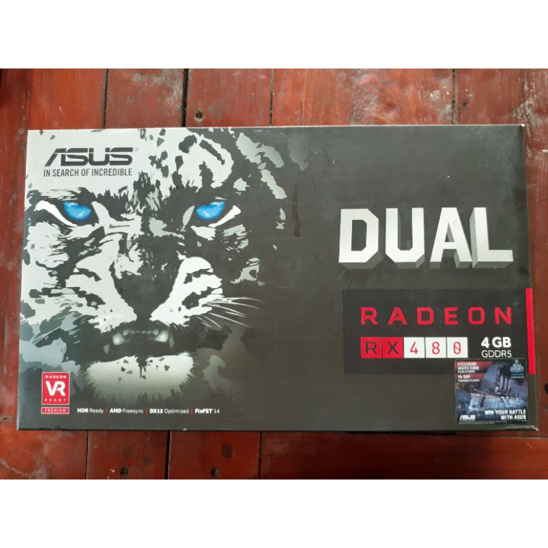 VGA Asus RX480 4GB BOX