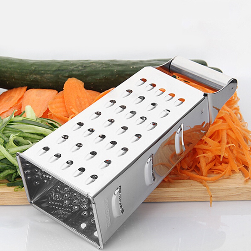 NICEDAY*Food Grater ​4 Sided Cheese Carrot 21.5*8.5cm Kitchen Grating Hot sale