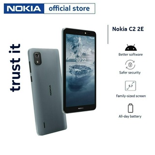 Nokia C2 2nd (2/32GB) จอใหญ่ 5.7" กล้อง 5MP แบตฯ 2,400 mAh (เครื่องศูนย์ไทยรับประกัน 1 ปี) มีหน้าร้าน กทม.ส่งด่วน