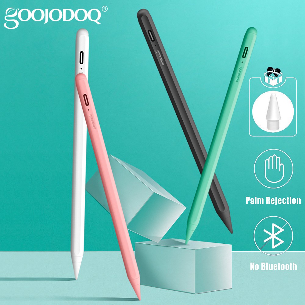 GOOJODOQ 🇹🇭 GD10 ปากกาสไตลัส วางมือบนจอ+แรเงาได้ ปากกาทัชสกรีน Stylus Pen สำหรับ Air5 Air4 Air3 Gen9,8,7,6 Mini6,5