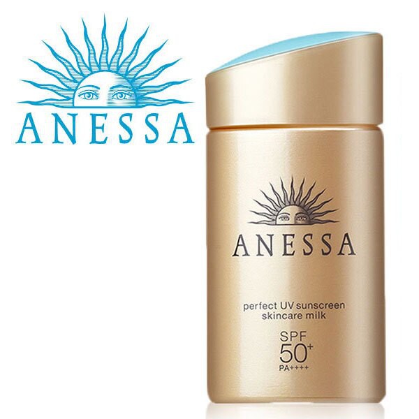 ครีมกันแดด 100% SHISEIDO Anessa แอนเนสซ่า Perfect UV Sunscreen Skincare Milk 60ml