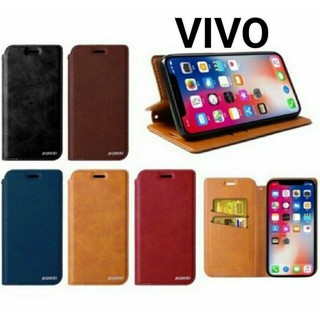 เคสฝาพับหนัง VIVOรุ่นV23e 5g V23 5g/Y76 5g/Y72 5g/V19/Y11/Y12/Y17/Y19/Y20/Y20s/ V21 5G