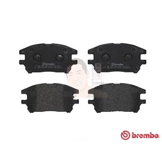 P56 050B ผ้าเบรก F (แท้ BREMBO รุ่น Black) TOYOTA แฮริเออร์ New Harrier 3.0 Gen2 ปี2003-&gt;