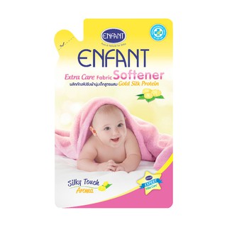 Enfant (อองฟองต์) ผลิตภัณฑ์ปรับผ้านุ่มสำหรับเด็กแรกเกิดและถนอมผิวบอบบาง สูตรผสม Gold Silk Protein 1 ซอง 700ml.