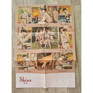 [พร้อมส่ง] โปสเตอร์ปฏิทิน DRIPPIN 2021 Shine Package Poster Calendar