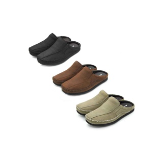 MATINO COMFORT CASUAL SHOES รองเท้าชาย MC/S 9800 - BLACK/BROWN/TORO