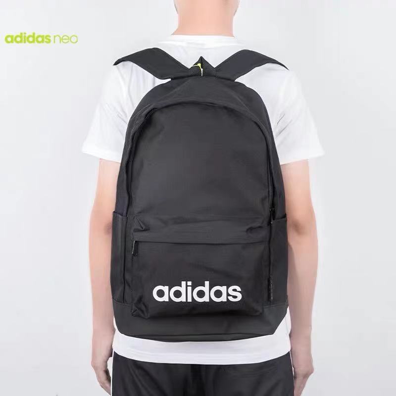 Adidas กระเป๋าเป้แฟชั่นลำลองสำหรับผู้ชายและผู้หญิงรุ่นใหม่