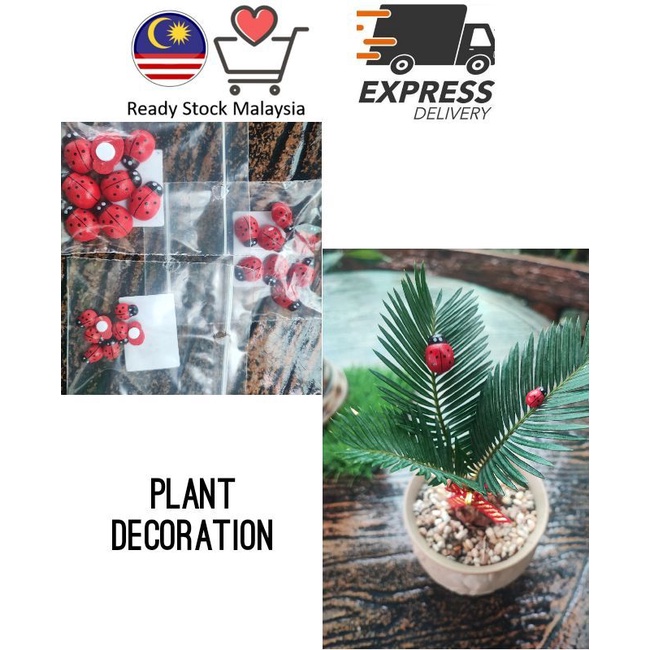 PLANT DECORATION LADYBUG