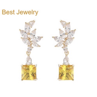 Best Jewelryต่างหูเพชรเกรดพรีเมี่ยม ประกายไฟเทียเท่าเพชรแท้ เครื่องประดับออกงาน เกรดสวย สร้อยเพชร รับ dropship