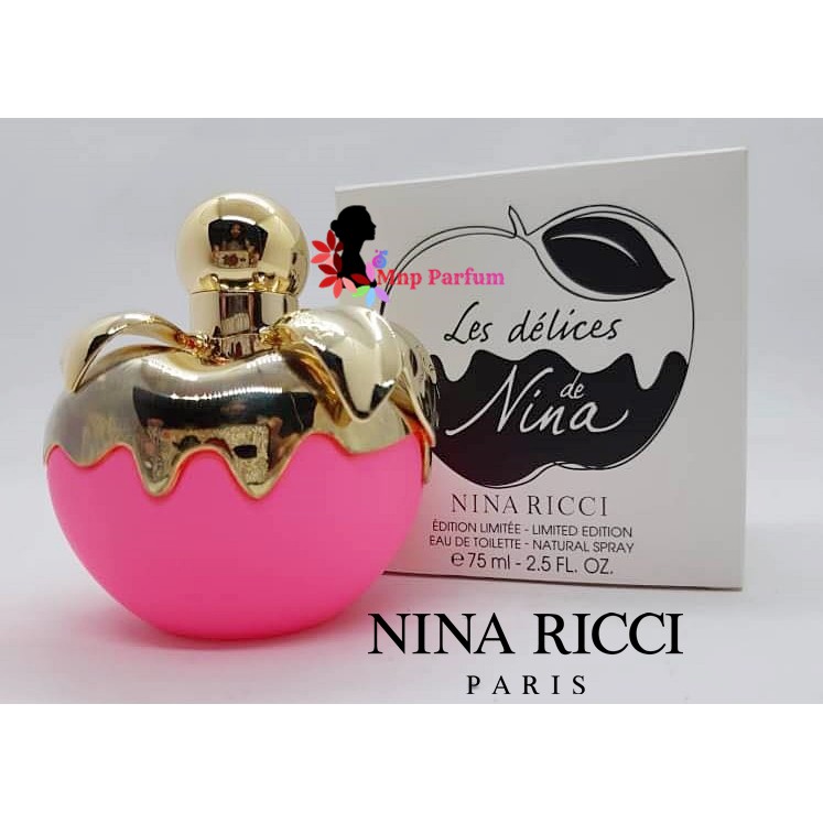 Nina Ricci Les Delices De Nina Limited Edition Edt 75 ml. ( Tester Box )