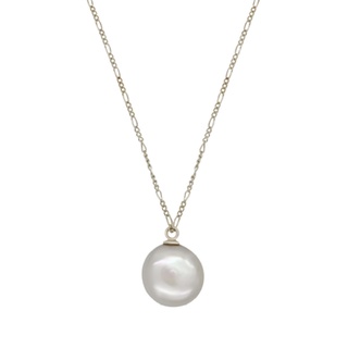 A.CEMI Hera Pearl Necklace มุกแท้ สร้อยคอมุกแท้ สร้อยคอเงินแท้ ชุบทอง 18K โรสโกลว์