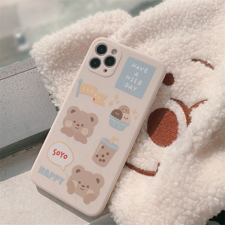 GOOD ส่งจากไทย สินค้า 1 บาท ใช้กับ เคสไอโฟน11 13 14plus 15 pro max XR 12 13pro เคสเกาหลี 6P 7P 8P พสัส X 14plus#925