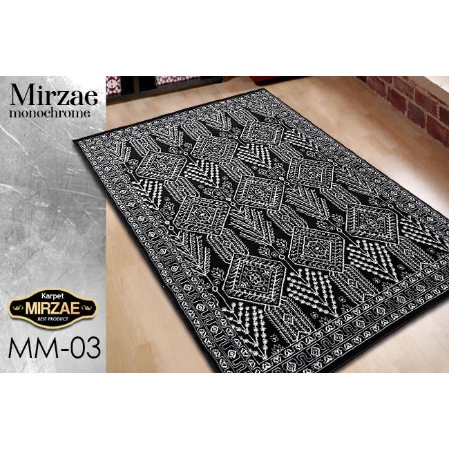 MONZAE CARPET 100 X 150 MZ MONO 03 MONOCHROME