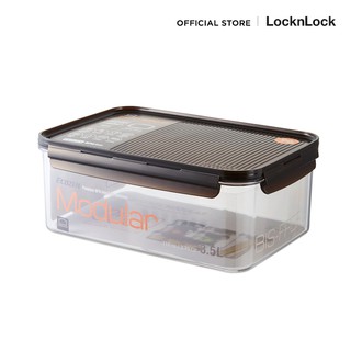 LocknLock กล่องถนอมอาหารโมดูลาร์ Bisfree Modular ความจุ 3500 ml. รุ่น LBF407