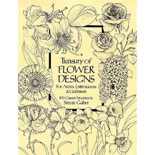 Treasury of Flower Designs for Artists, Embroiderers and Craftsmen