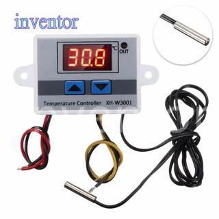 10 A 12V 24V 220 Vac เครื่องควบคุมอุณหภูมิดิจิตอล Led Xh-W3001 สําหรับ Arduino Cooling Switch Thermostat Ntc Sensor