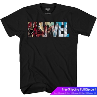 ผ้าฝ้ายแท้ร์ตูนพิมพ์ฤดูร้อน ย์เสื้อยืด Marvel Logo Ironman Iron Man Avengers Super Hero Adult Graphic Mens T-Shirt Men