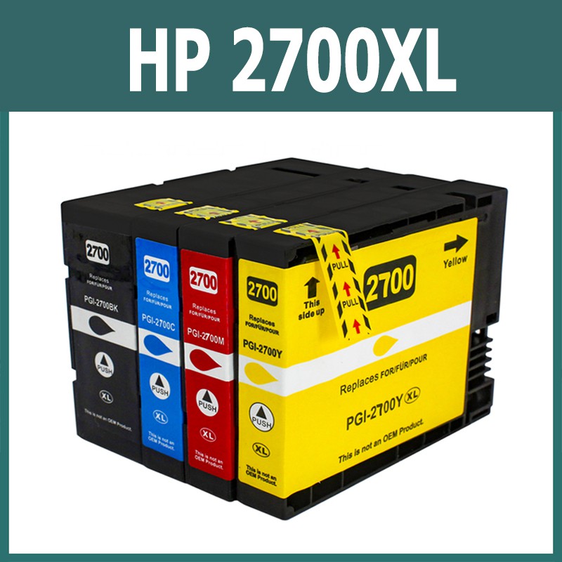 PGI 2700 สีดำ PGI2700 PGI 2700XL ตลับหมึก PGI 2700 XL PGI2700XL สำหรับ Canon MAXIFY IB4070 iB4170 MB
