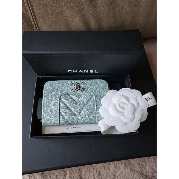 New!! Chanel Cardholder zippy ของแท้💯%