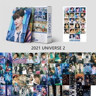 การ์ดโลโม่ Kpop NCT127 UNIVERSE 55 ชิ้นต่อกล่อง 2021