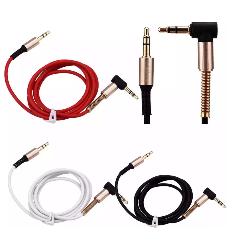 Aux Cable สายลำโพง3.5มม.แจ็คสายสัญญาณเสียงสำหรับรถยนต์อะแดปเตอร์หูฟังแจ็คแจ็ค3.5มม.สำหรับ Samsung Xiaomi