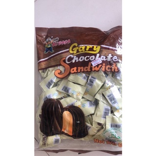 Gary Chocolate Sandwich ไส้นม