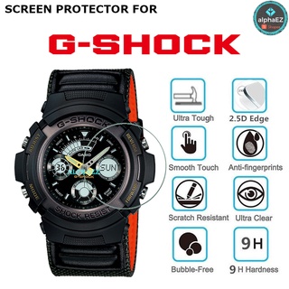 Casio G-Shock AW-591MS-3A Series 9H ฟิล์มกระจกนิรภัยกันรอยหน้าจอนาฬิกา AW591