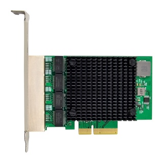 Dinghingxi1 การ์ดเครือข่ายอีเธอร์เน็ต PCIE X4 2.5G Gigabit RTL8125B 4 พอร์ต