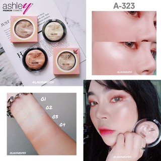 Ashley Go Glow Highlight A323 ไฮไลท์ หน้าเงา**ของแท้ พร้อมส่ง