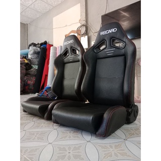 🚘🚘🚘 RECARO SR7 งานหนังดำล้วนด้ายแดง🚘🚘🚘 งานไทย