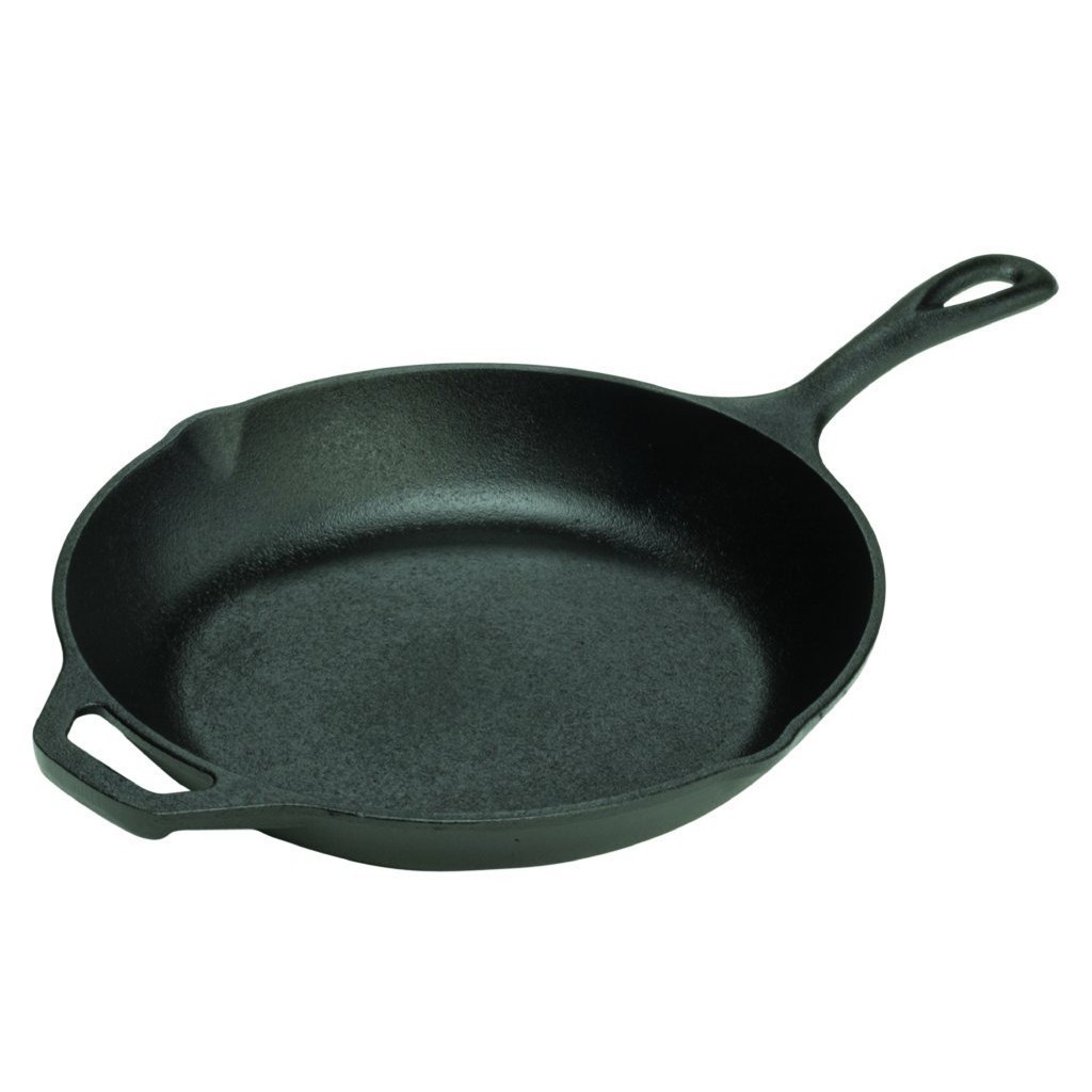 Lodge LCS3 Cast Iron Chef Skillet - Pre-Seasoned - 10 นิ้ว