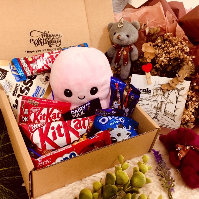 Surprise Box Birthday, Anniversary, Get Well Soon, Graduation, ขออภัยฉัน