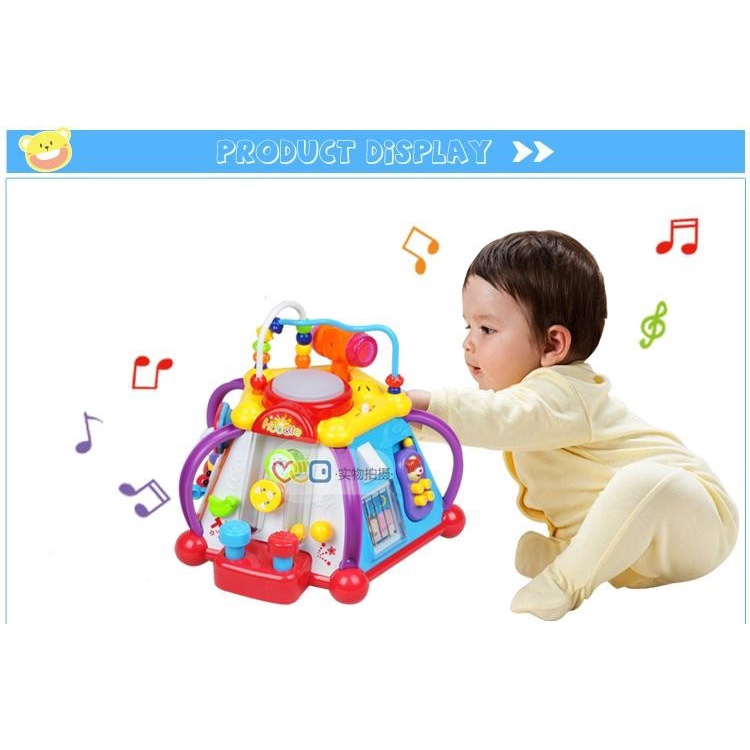 ของเล่นเพื่อการศึกษาสําหรับ CHILDREN 4 5 6 7 8 MONTHS GIRLS BOYS TRAINING BABY MOTOR LITTLE JOY BOX 
